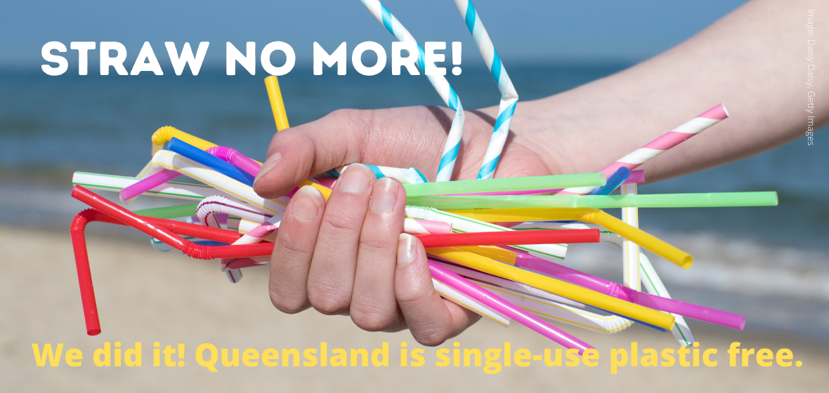 Queensland is single-use plastic free