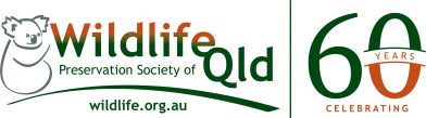 Wildlife Queensland 60 years logo