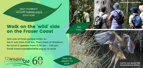 Fraser Coast Branch 60-Year Nature Walk & Lunch