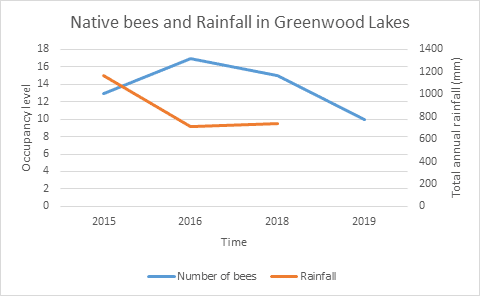 Bees and rainfall