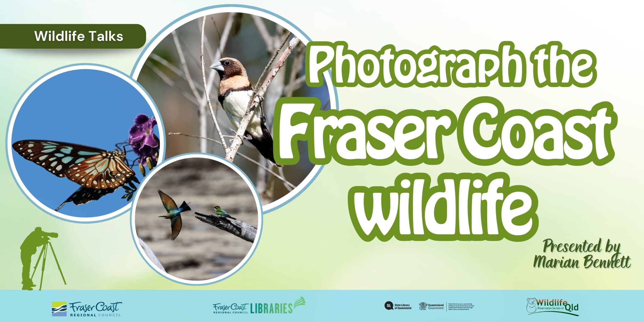 Wildlife Talks in the library - Fraser Coast